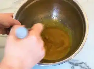 Once all the ingredients have been properly incorporated and the dressing has reached a smooth consistency, continue whisking it for Texas Roadhouse French Dressing Recipe.