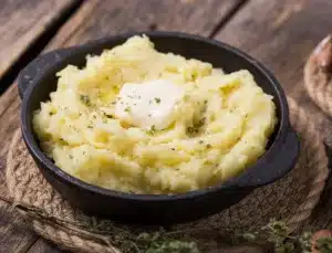 Final look of Texas Roadhouse Mashed Potatoes Recipe.