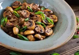 Final look of Texas Roadhouse Sautéed Mushroom Recipe.