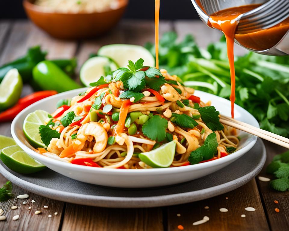 Vegetarian Pad Thai Sauce Vegetarian Pad Thai Sauce