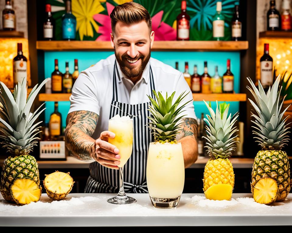 Bacardi Piña Colada Master Mixing Bacardi Piña Colada Master Mixing