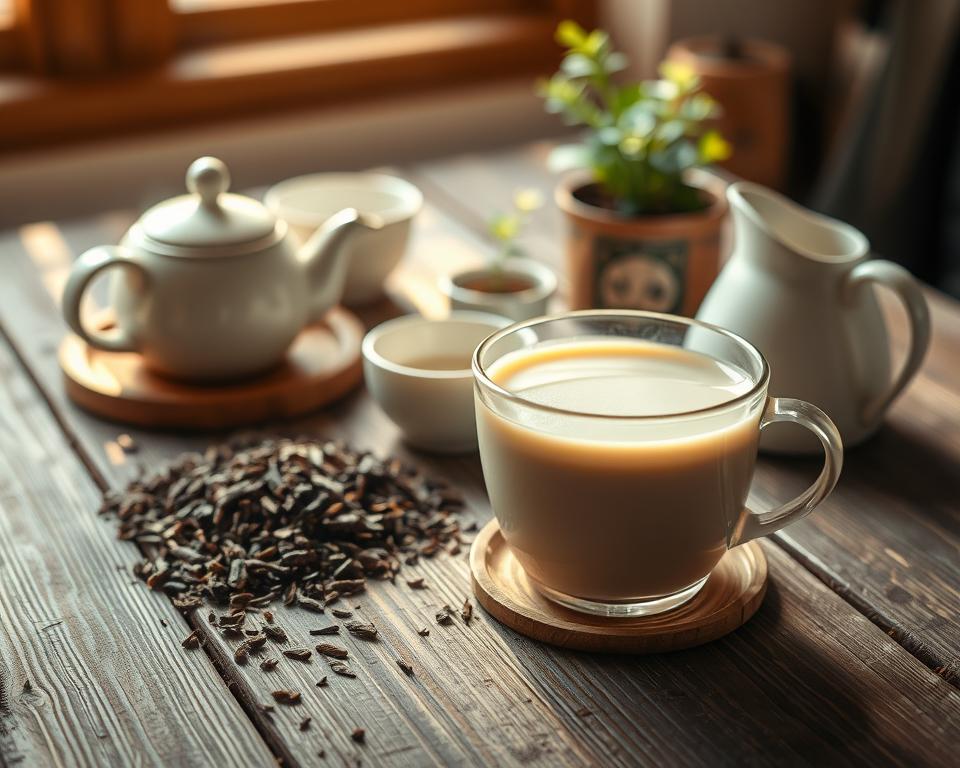 hojicha milk tea recipe