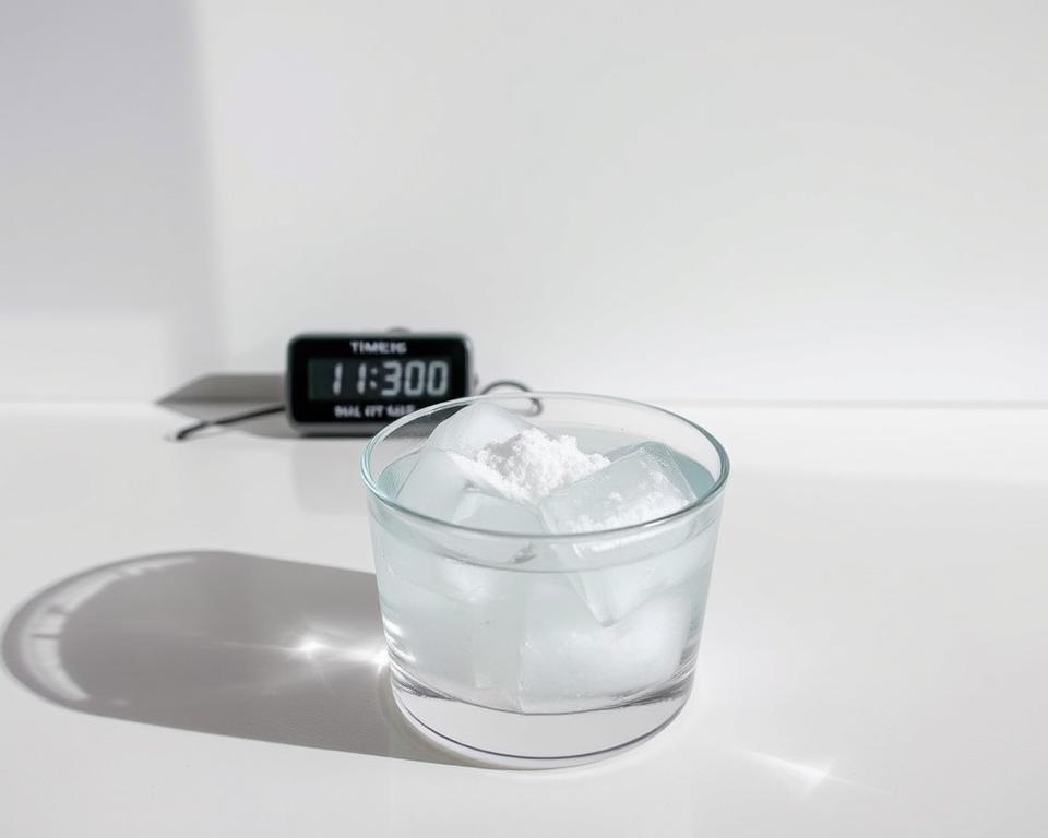 salt to ice ratio demonstration for drink cooling salt to ice ratio demonstration for drink cooling